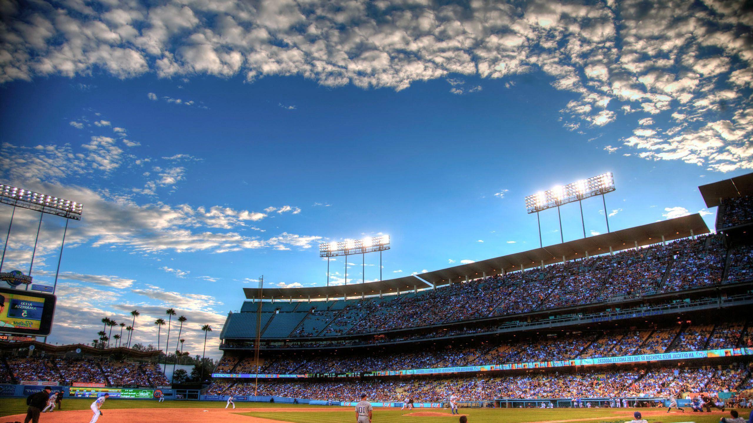 Dodgers Stadium Wallpaper HD Wallpaper