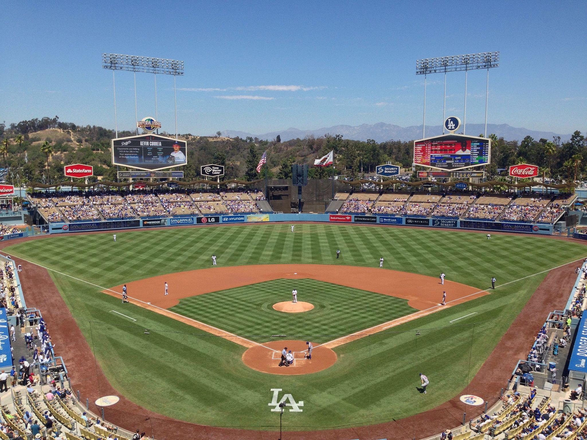 Dodger Stadium, Los Angeles Dodgers ballpark of Baseball