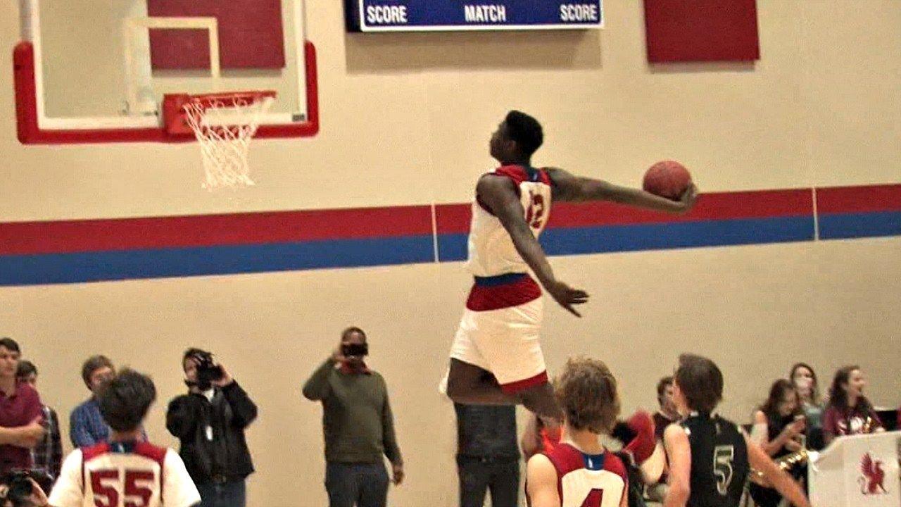 Meet Zion Williamson a rising basketball player from Spartanburg !