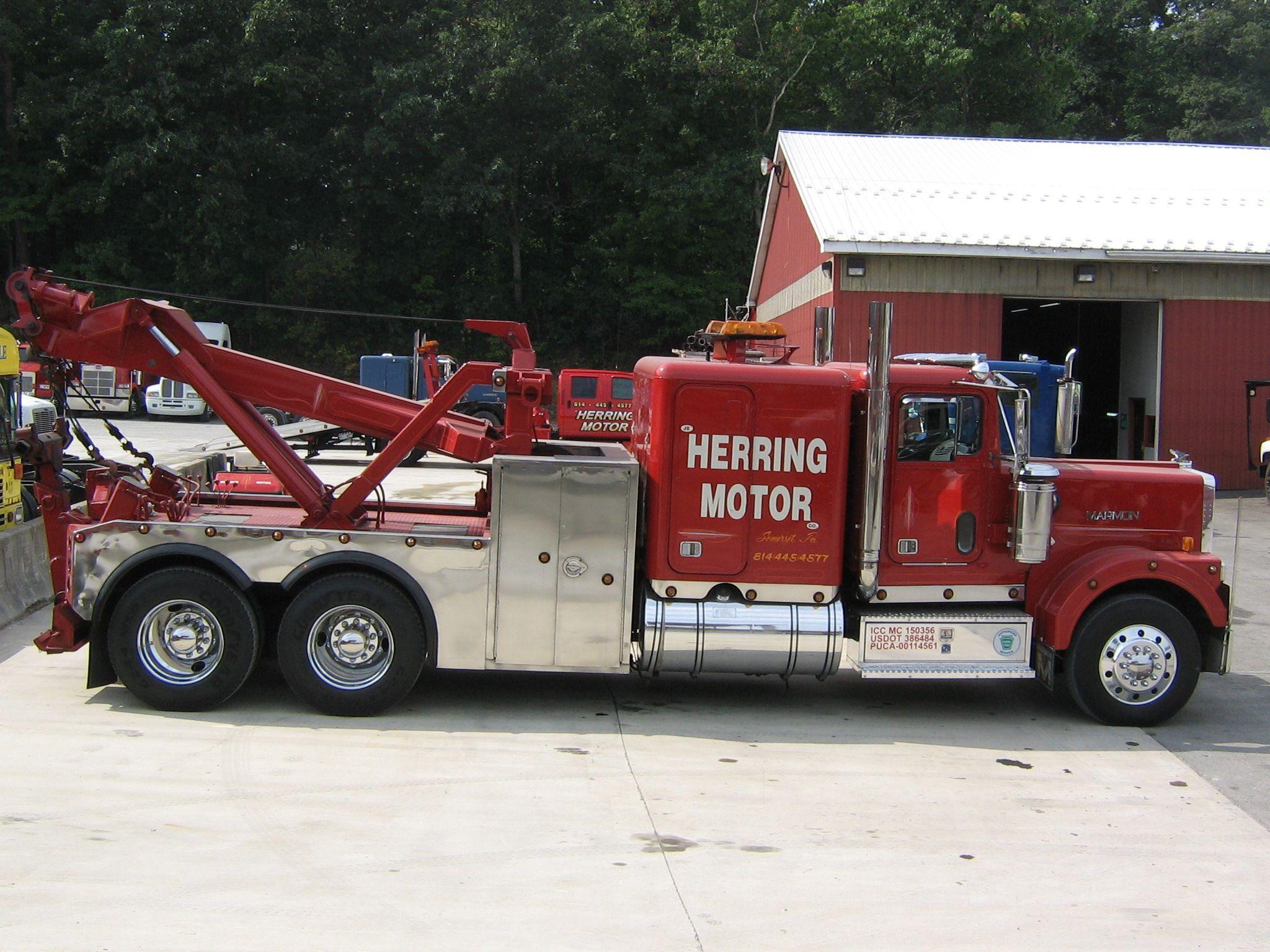 Marmon Heavy Wrecker. Wreckers, RollBacks, and CarHaulers