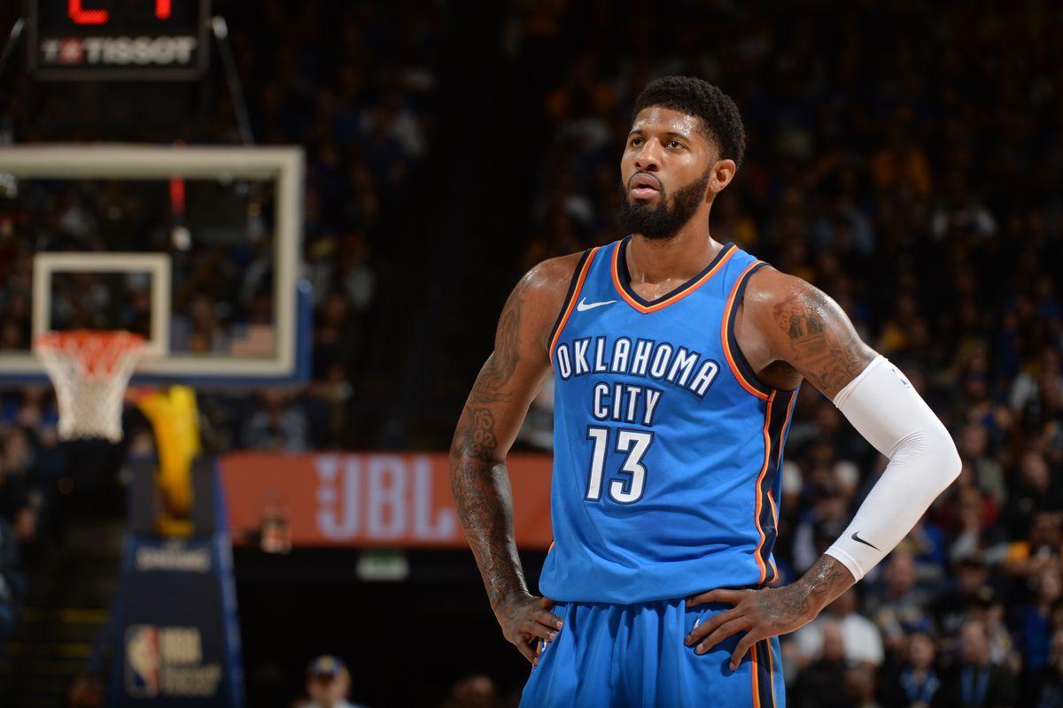 Paul George Oklahoma City Thunder Wallpapers - Wallpaper Cave