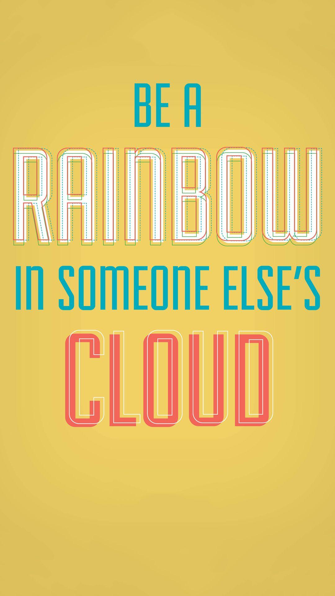 A Rainbow Motivational Android Wallpaper free download