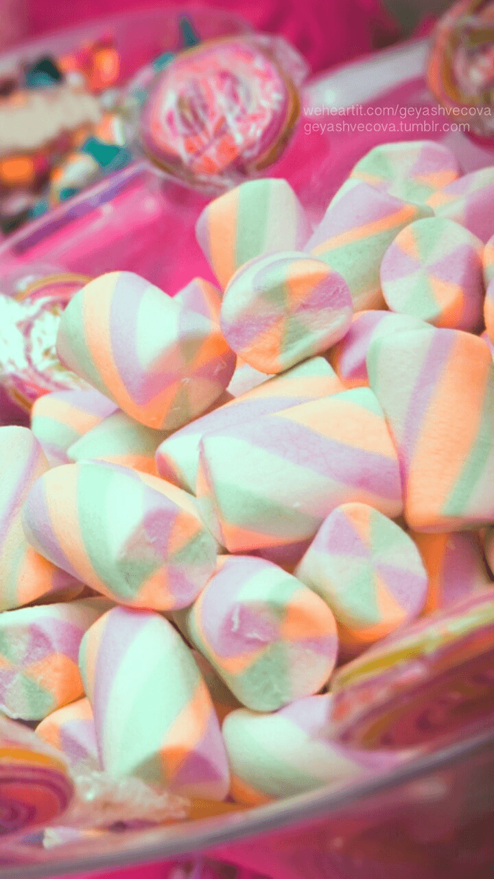 Image about marshmallows in wallpaper