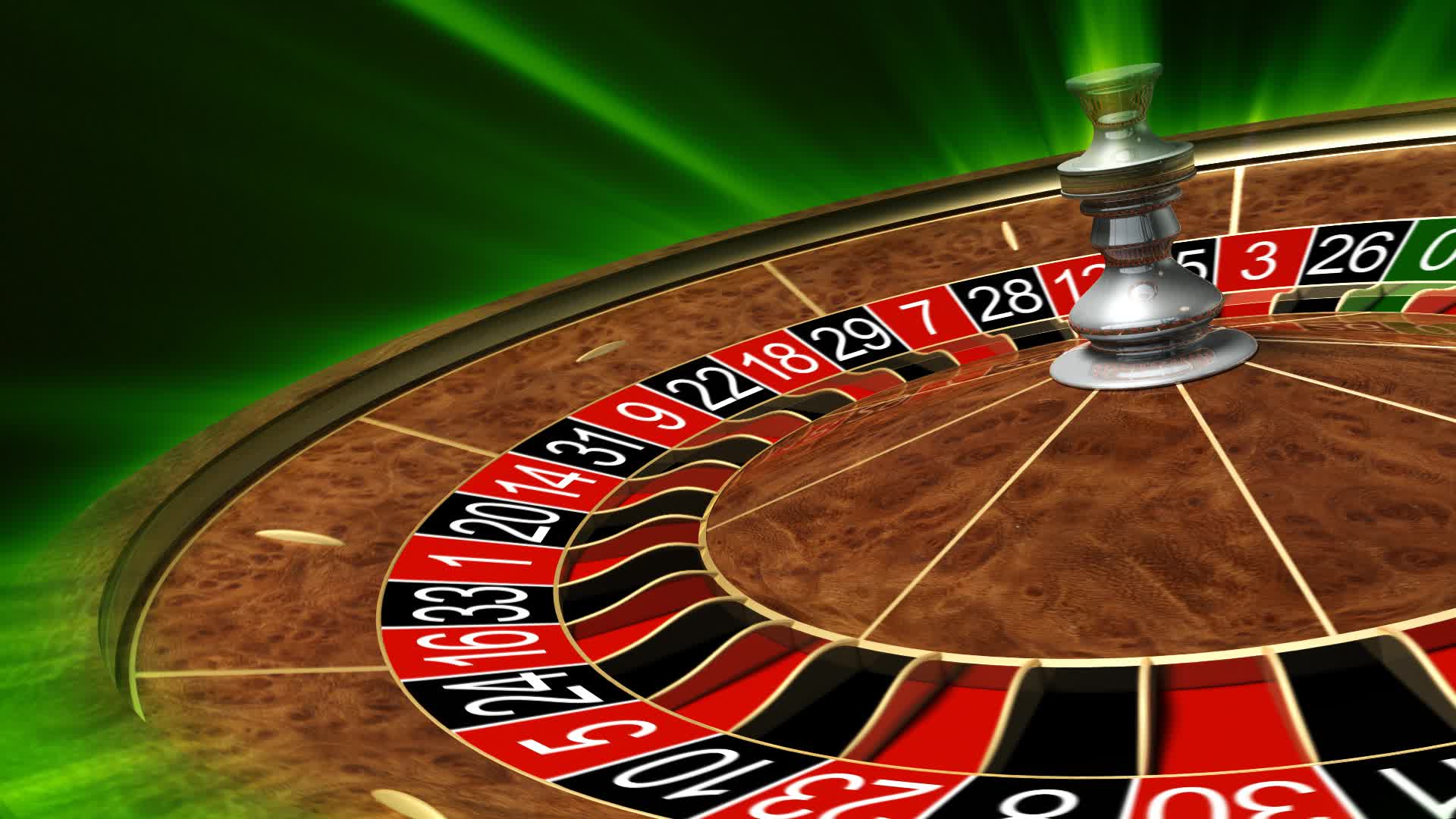 Roulette Wheel HD & 4K Stock Footage