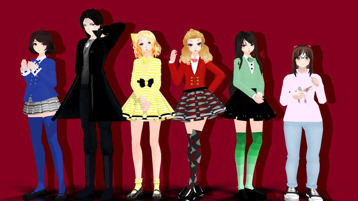 MMD] Heathers Cast [UPDATED]
