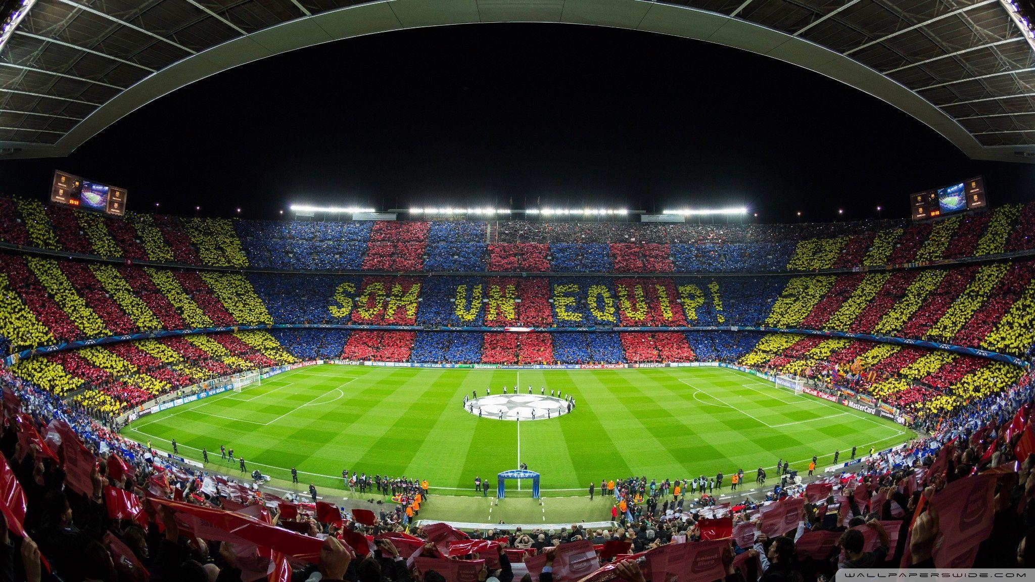 FC Barcelona Camp Nou Stadium ❤ 4K HD Desktop Wallpaper for 4K