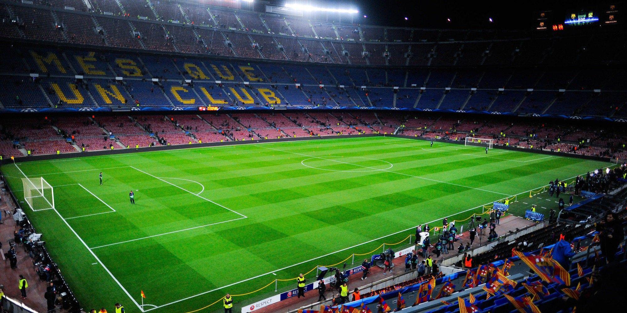 soccer, Stadium, FC Barcelona, Camp Nou, Manchester City, Champions