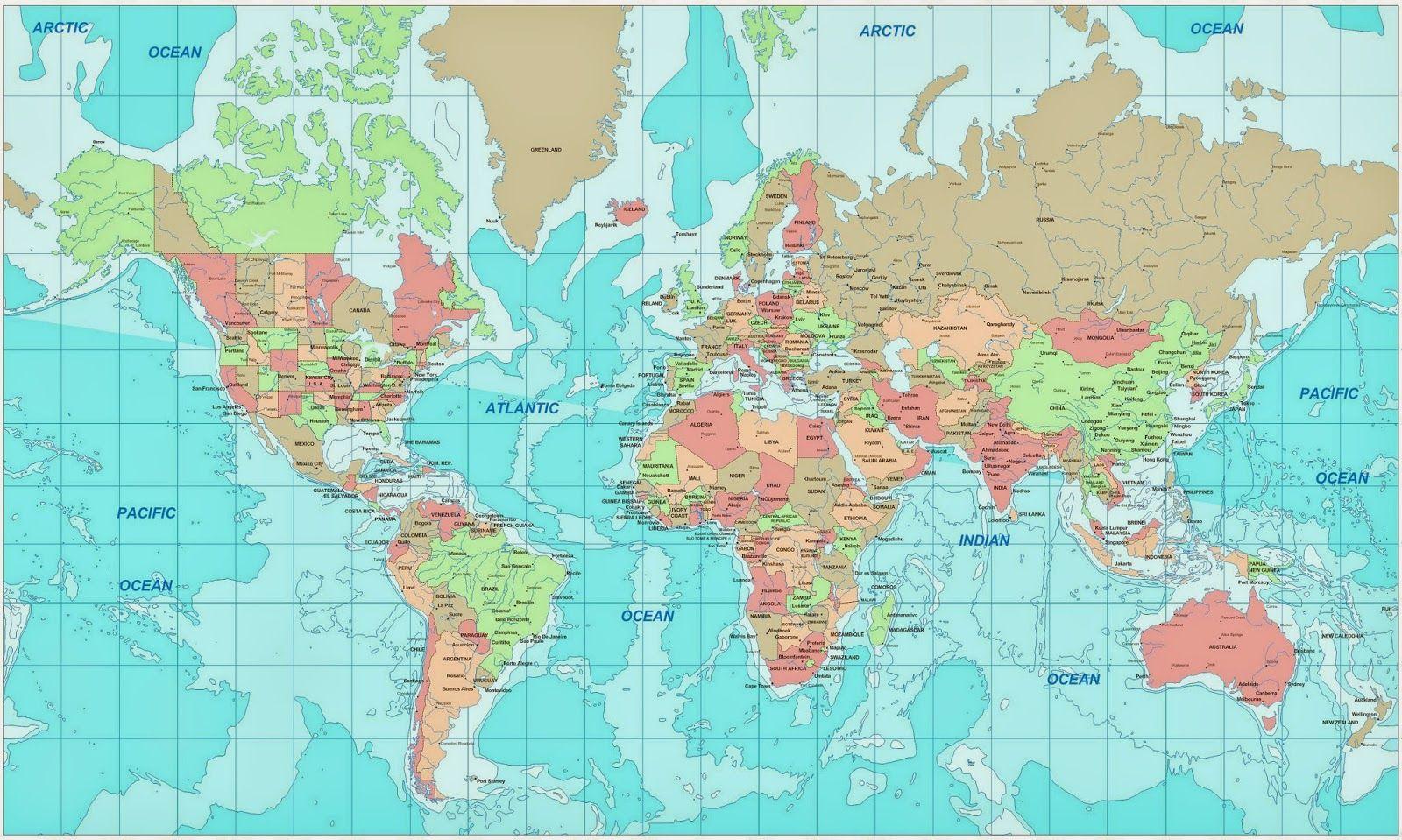 World Map Wallpaper. Desktop Wallpaper HD Wallpaper