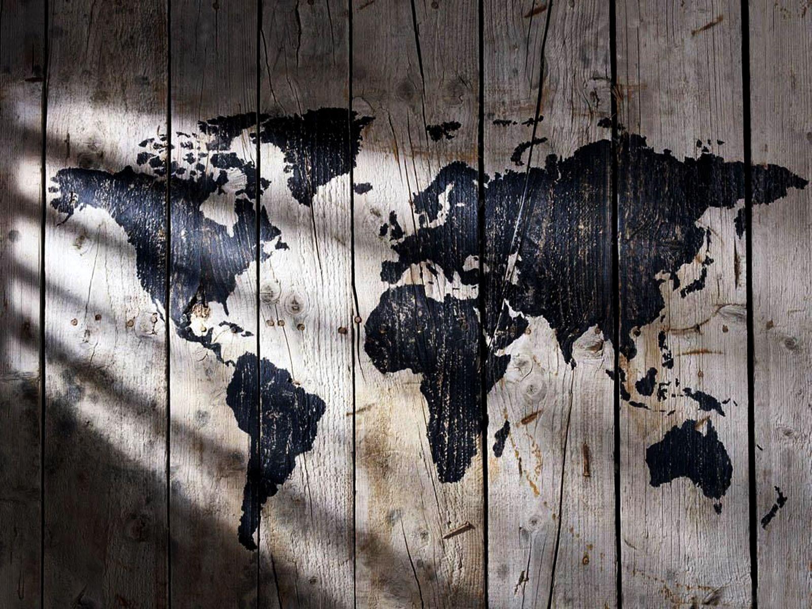 Creative World Map Wallpaper Drm land world map on your. walls