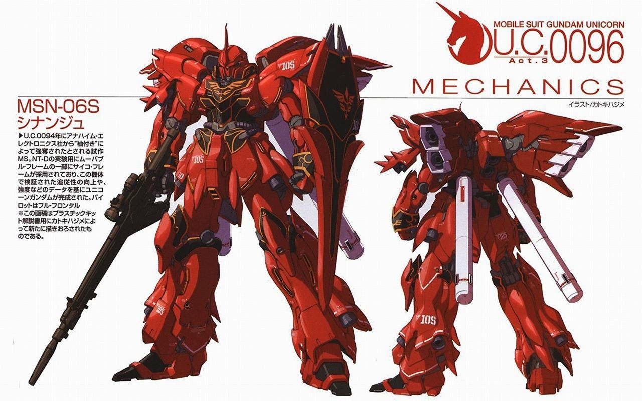 Gundam: MSN 06S Sinanju
