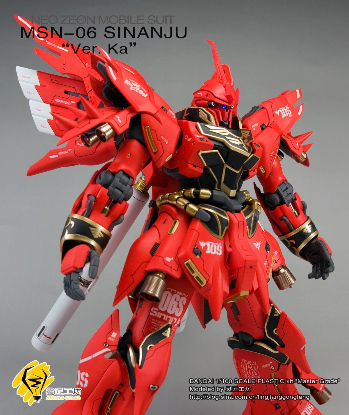 GUNDAM GUY: MG 1 100 MSN 06S Sinanju Ver. Ka