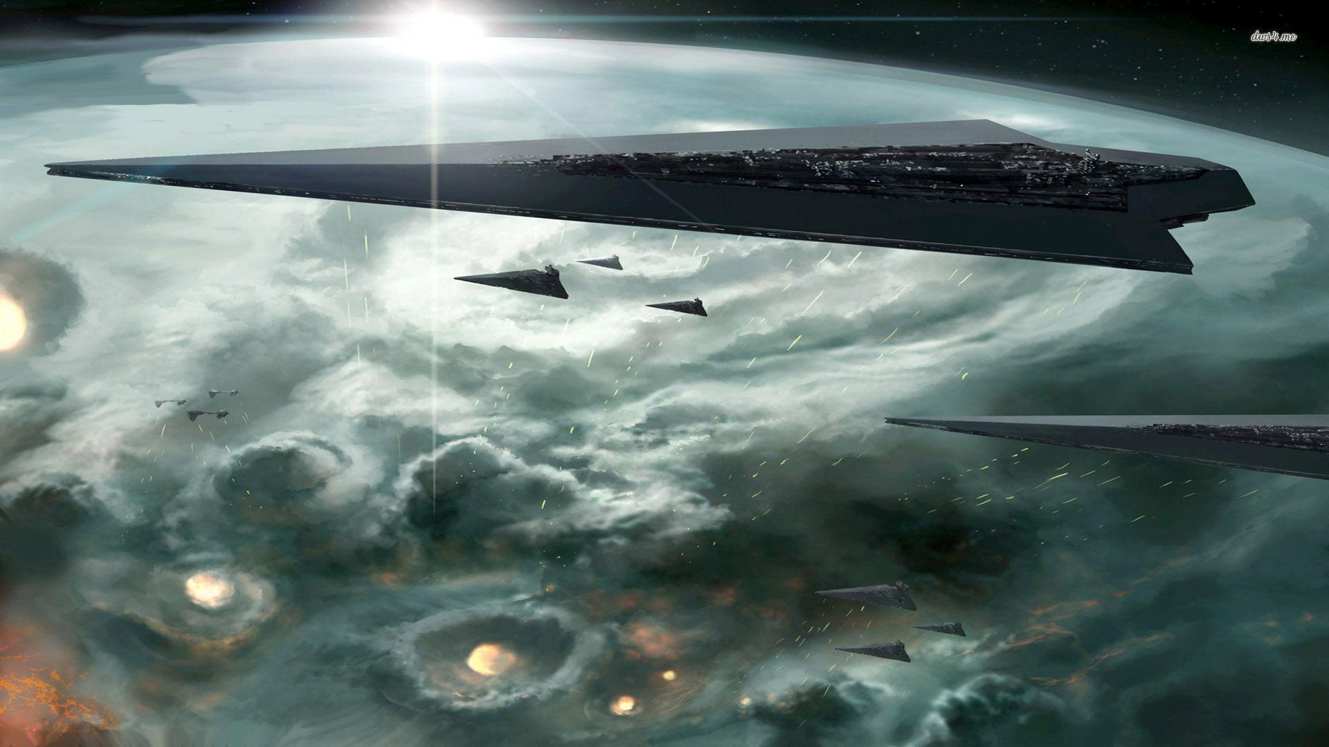 Star Wars Imperial Ships Wallpaper