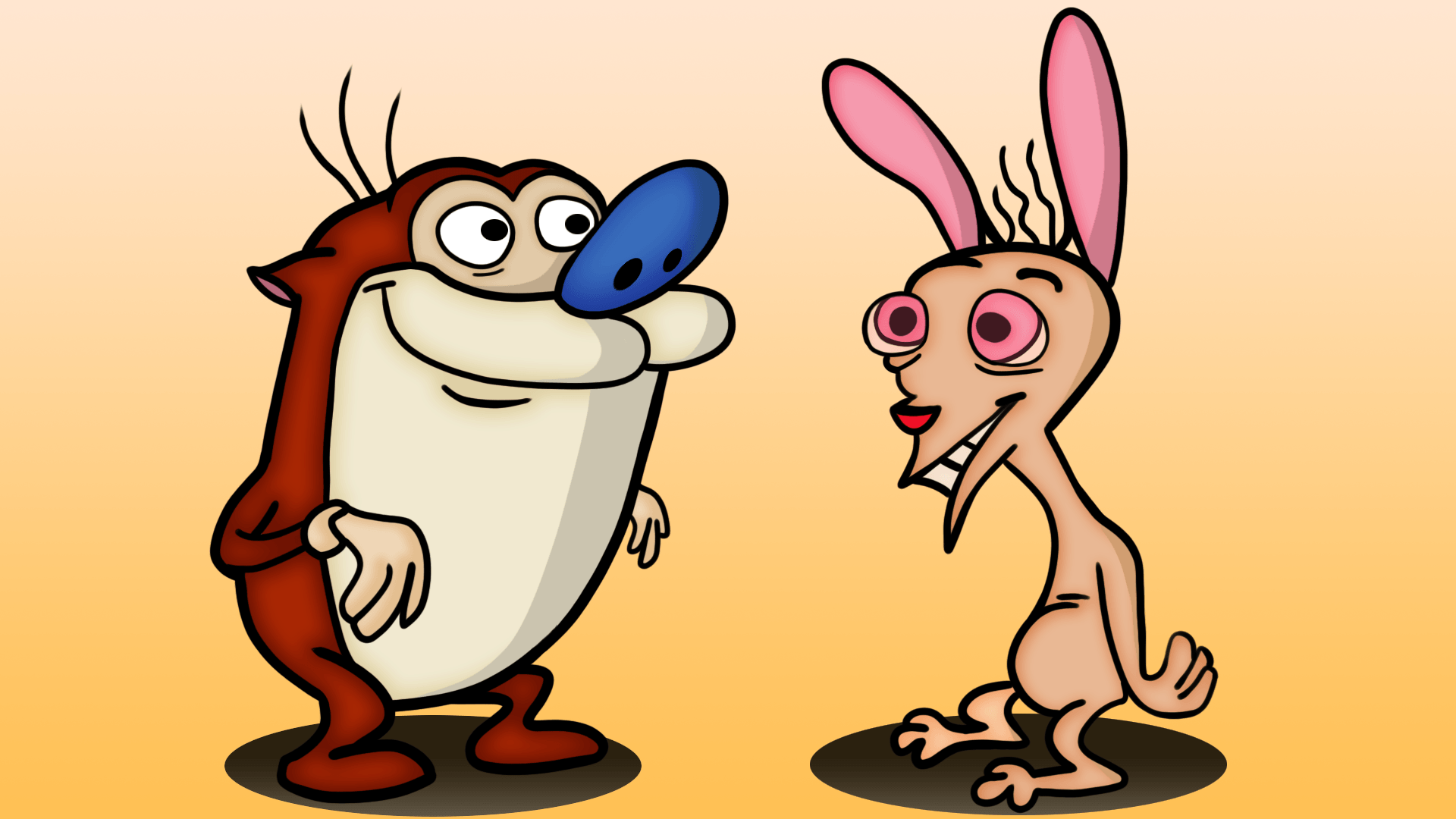 Ren and Stimpy by BuzzMolt on Newgrounds