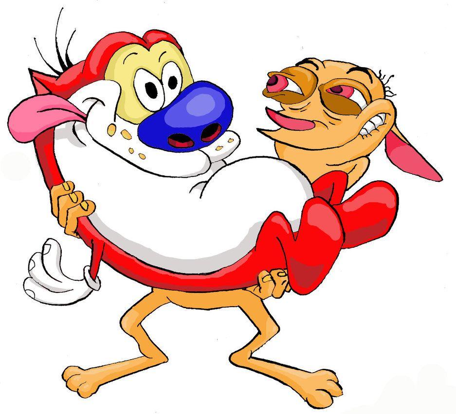 Ren and Stimpy colored