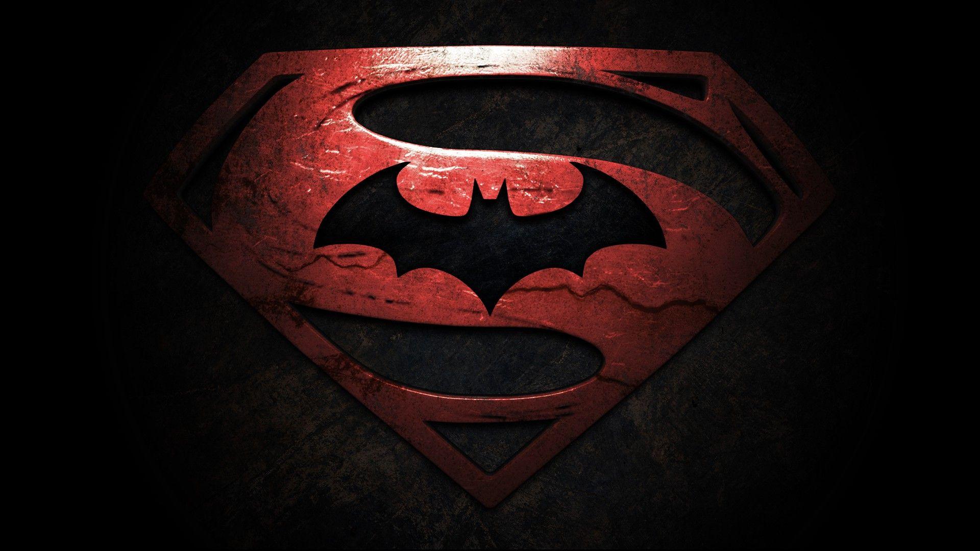Free HD Red Logo Superman Wallpaper Download