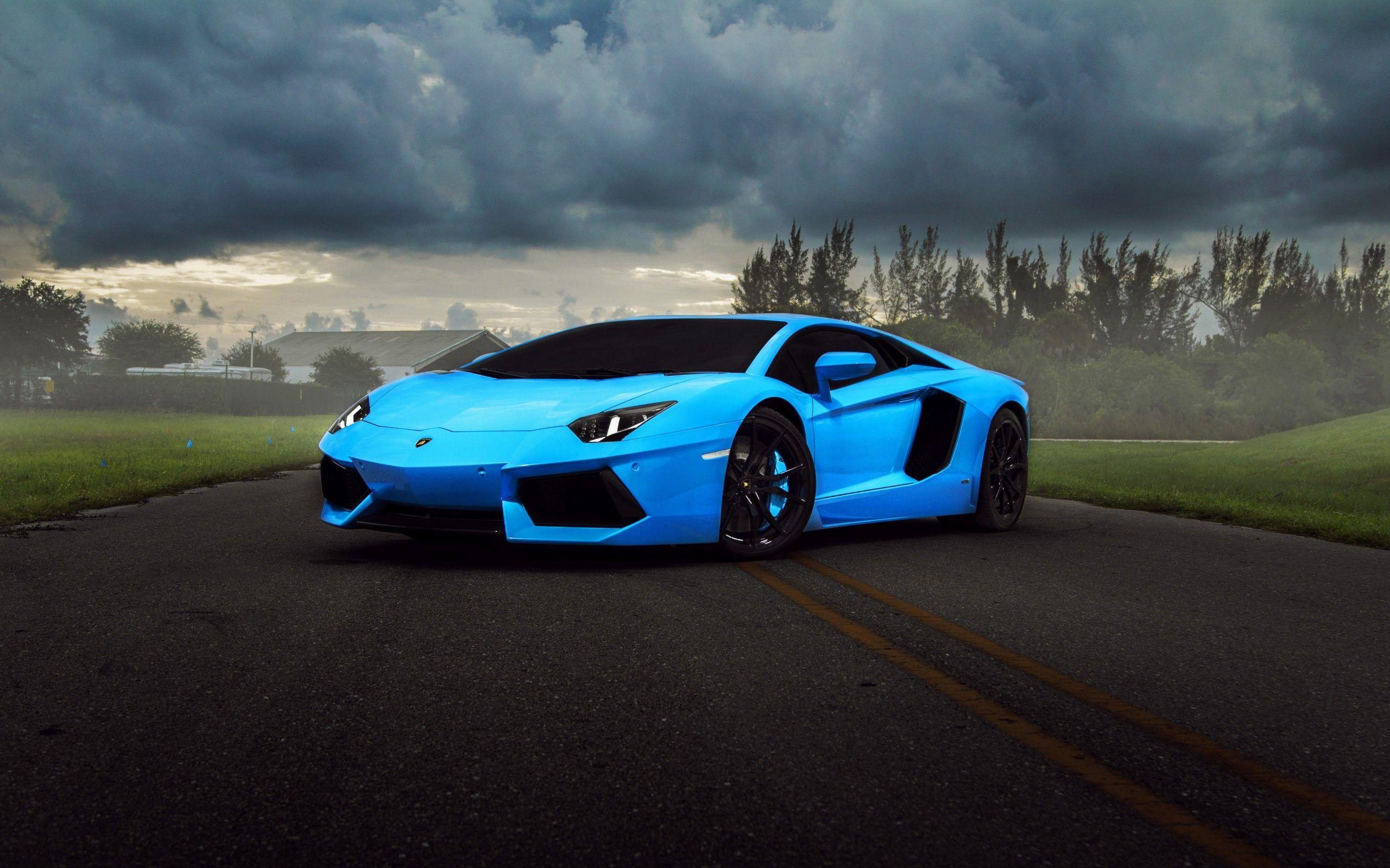 Blue Lamborghini Wallpaper Free. Vehicles Wallpaper