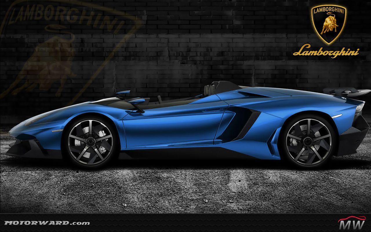 Lamborghini Aventador J Blue wallpaperx800