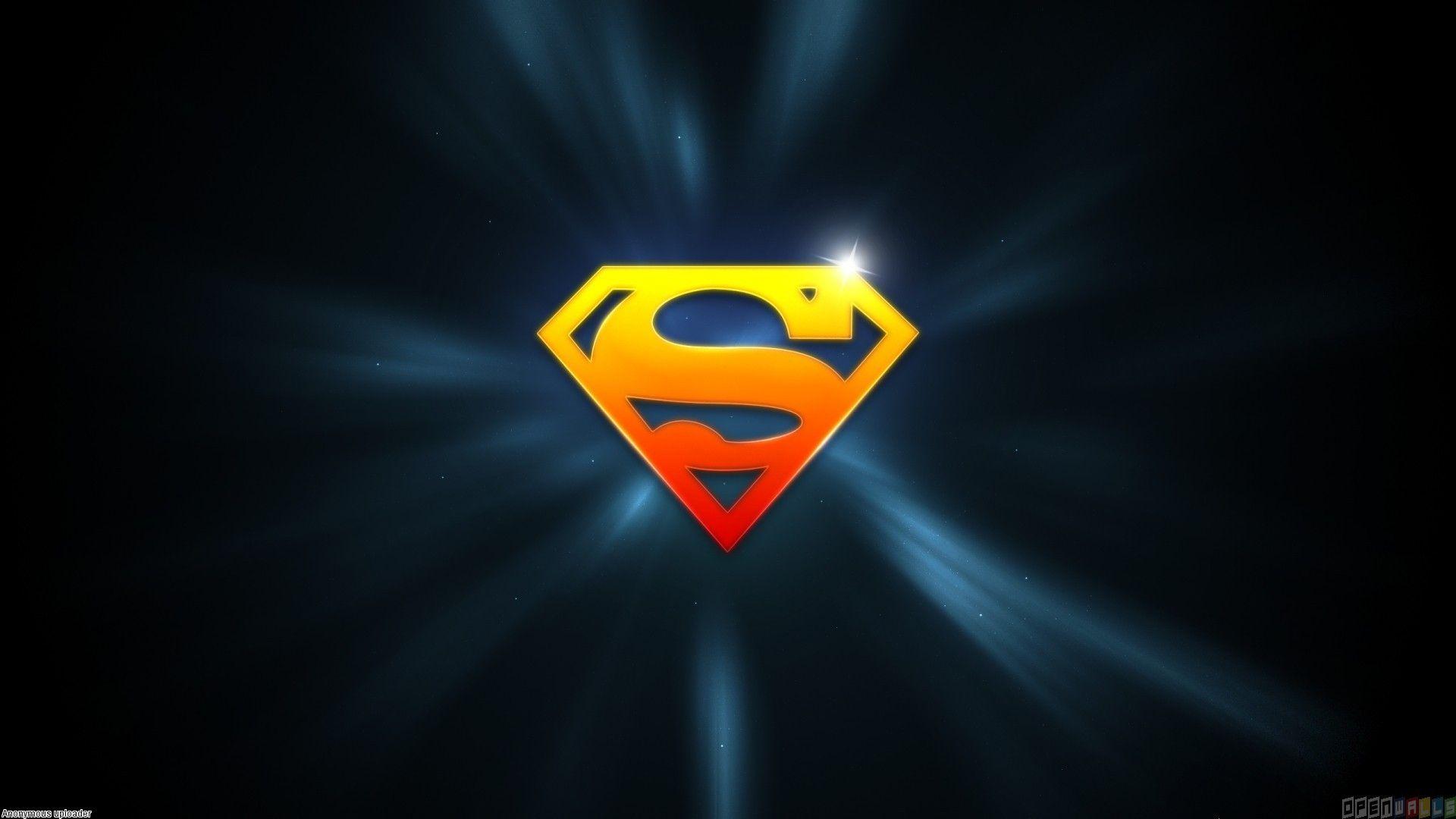 Cool Wallpaper HD Superman Logo. wallpaper. Superman