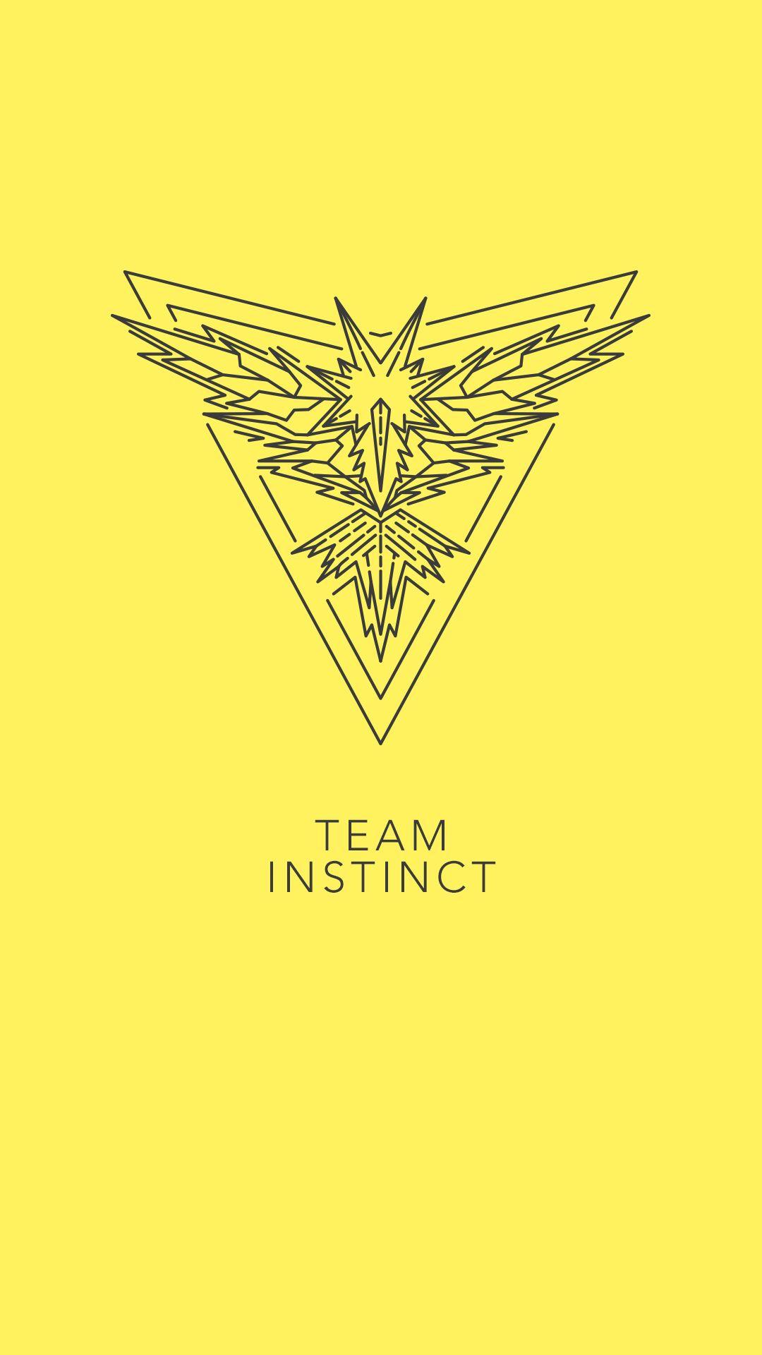 Team Instinct, PoGo, Pokemon Go, Yellow, Zapdos, phone wallpaper