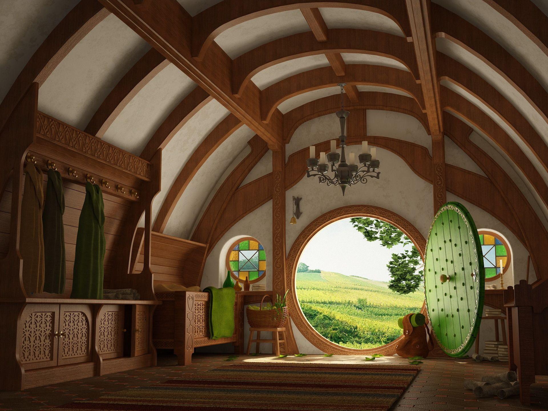 The Lord of the Rings, The Shire, Bag End wallpaper