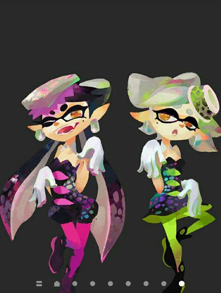 I add squid sisters wallpaper to this. Nintendo Switch! Amino