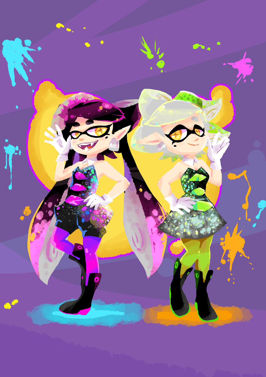 Squid Sisters Wallpapers Wallpaper Cave 1823