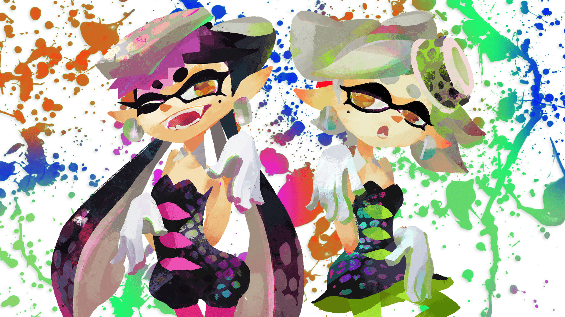 Squid Sisters Wallpapers Wallpaper Cave 7871