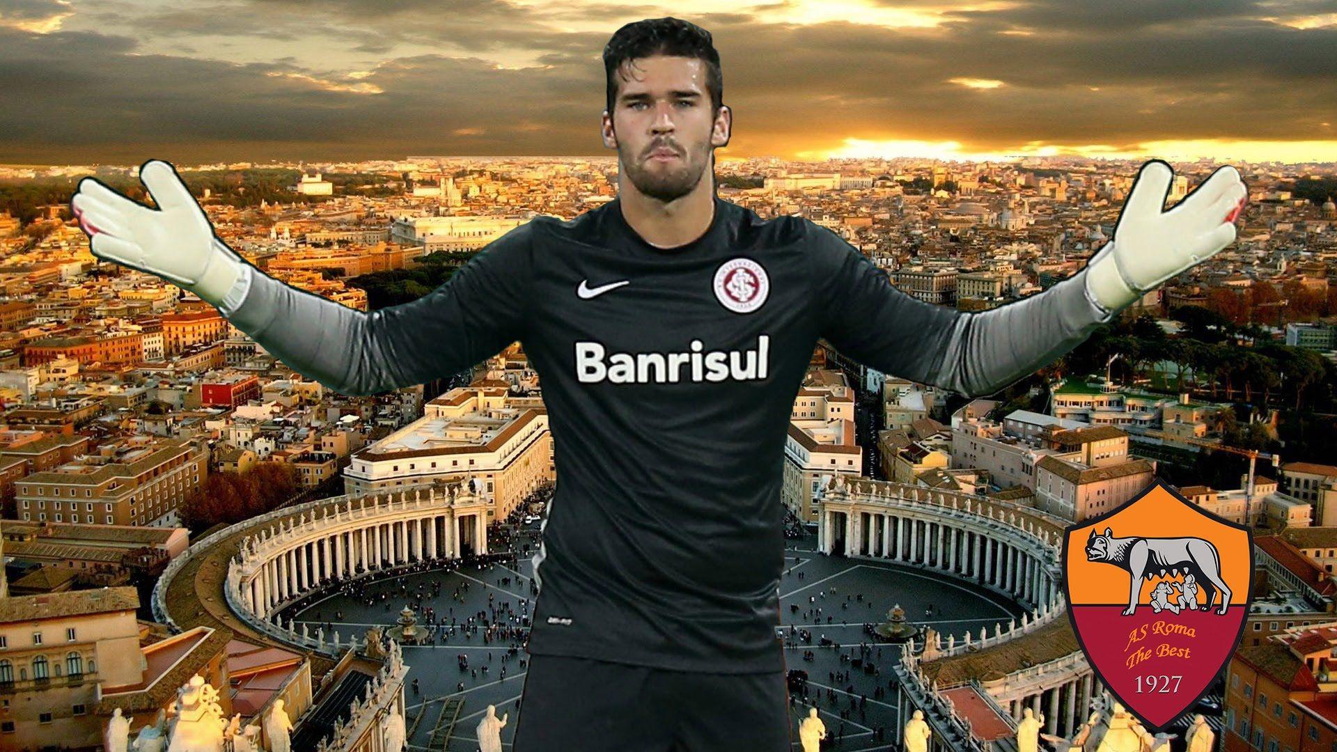 Alisson Becker -Welcome to AS Roma- Best Saves [HD]
