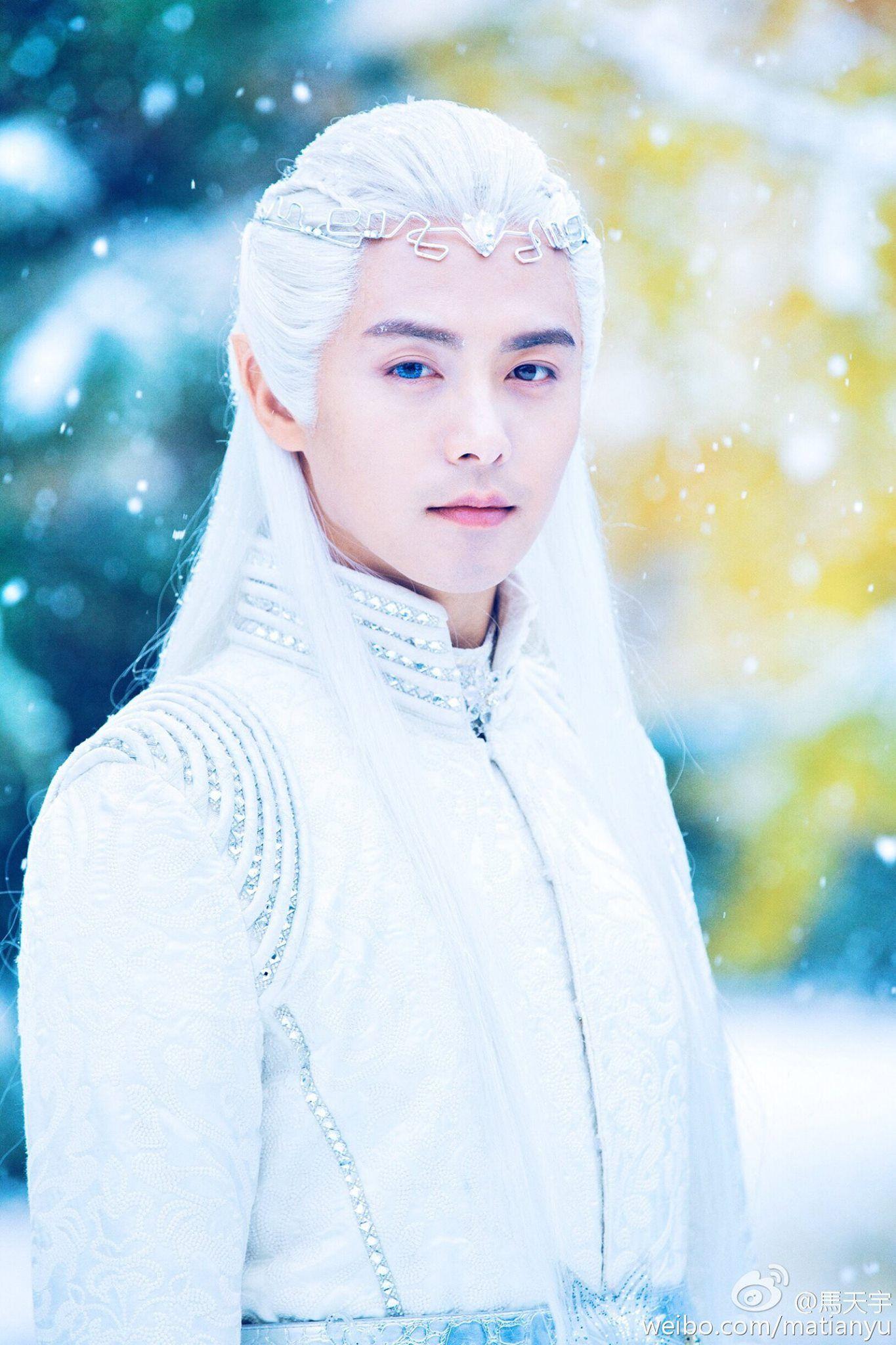 Ying Kong Shi. One eye looks bluer than the other. Ice Fantasy