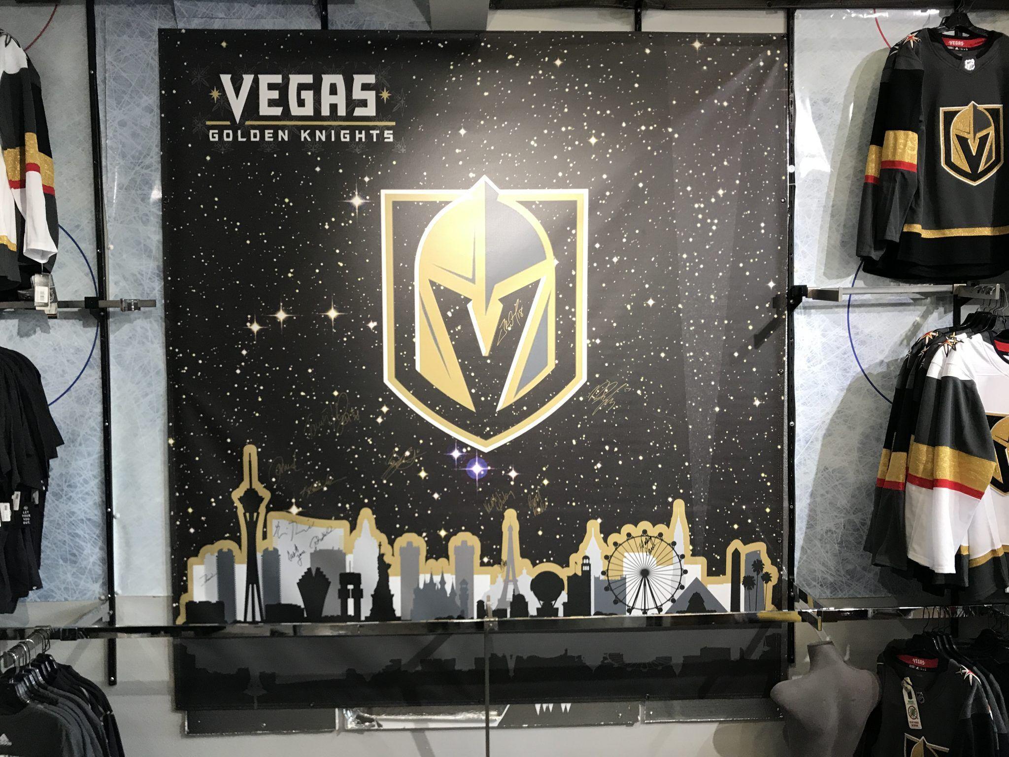 Bid On Signed Vegas Golden Knights Banner For Charity