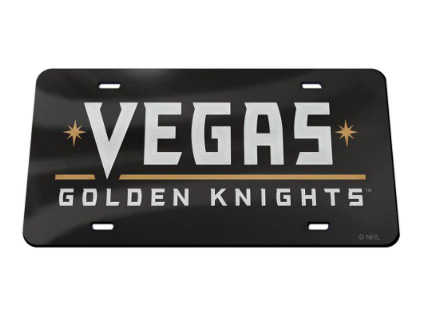 Las Vegas Golden Knights NHL WinCraft Black Crystal Mirror License