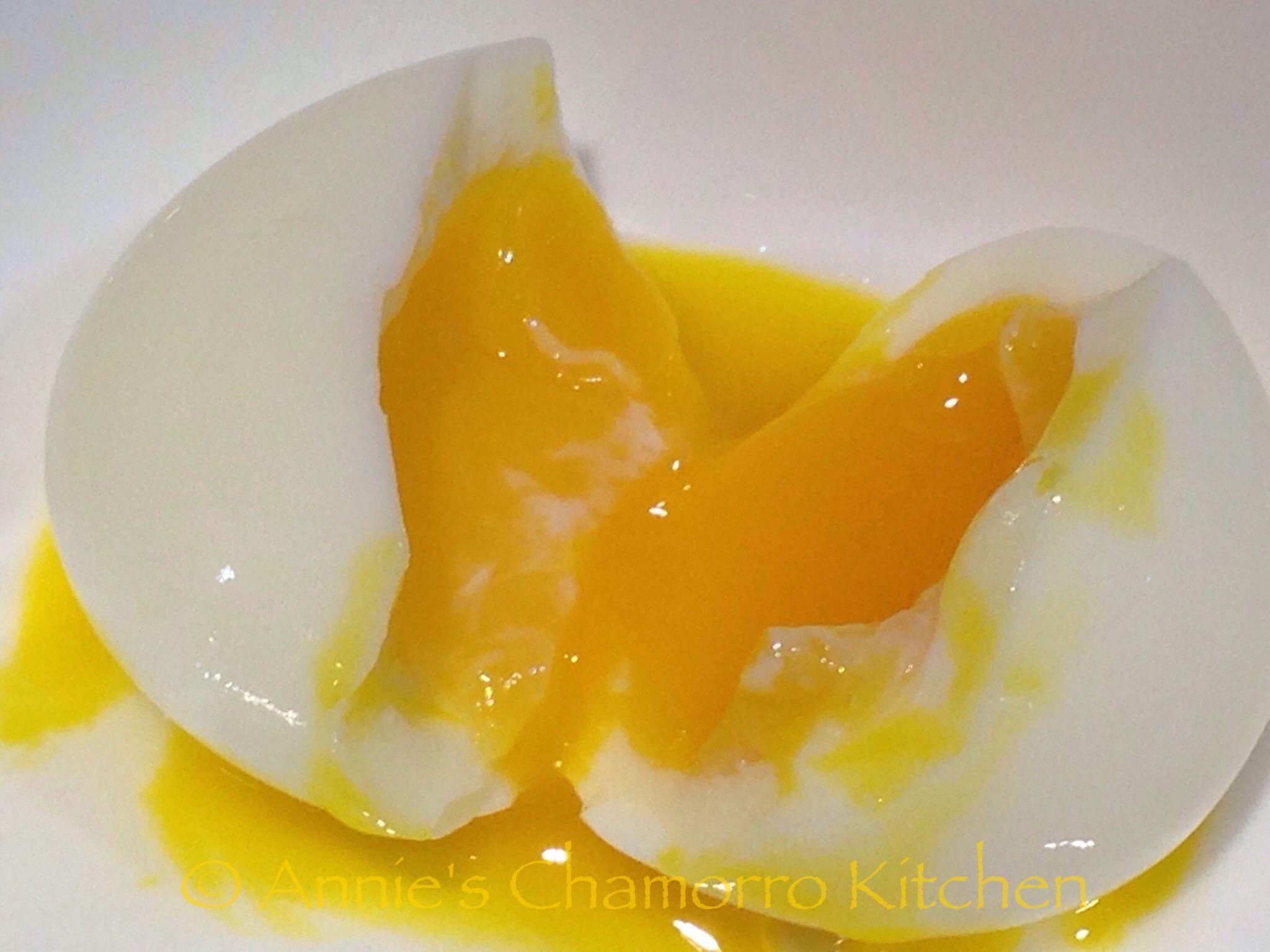 Perfect Soft Boiled Eggs. Annie's Chamorro Kitchen