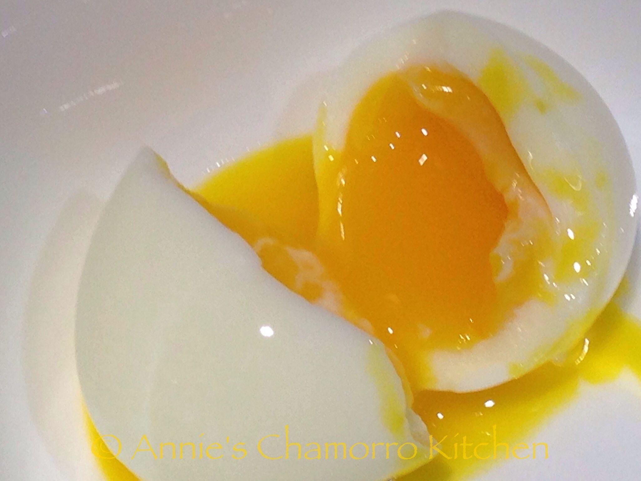 Perfect Soft Boiled Eggs. Annie's Chamorro Kitchen