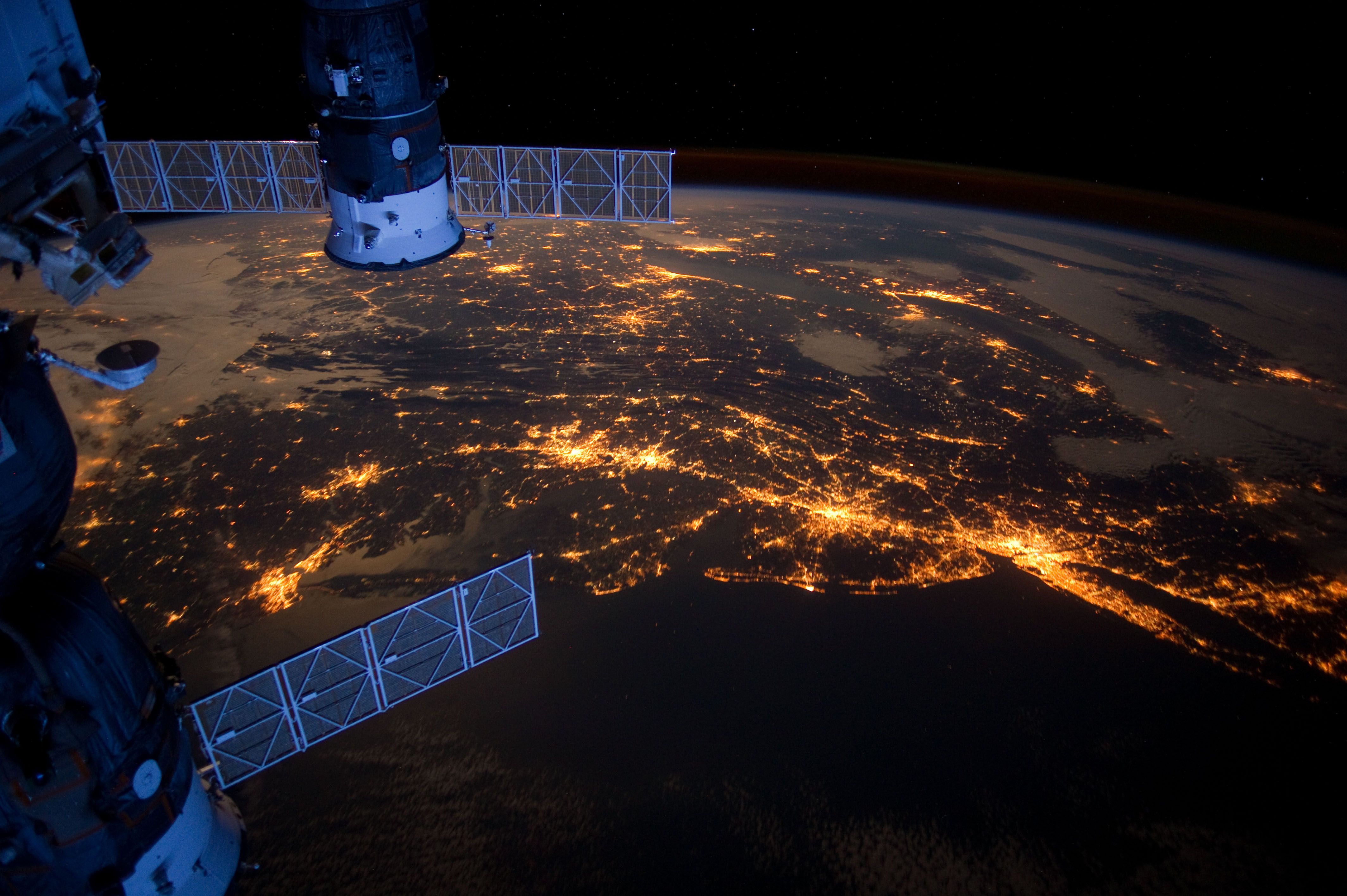Explore Earth From Space Station's Homepage