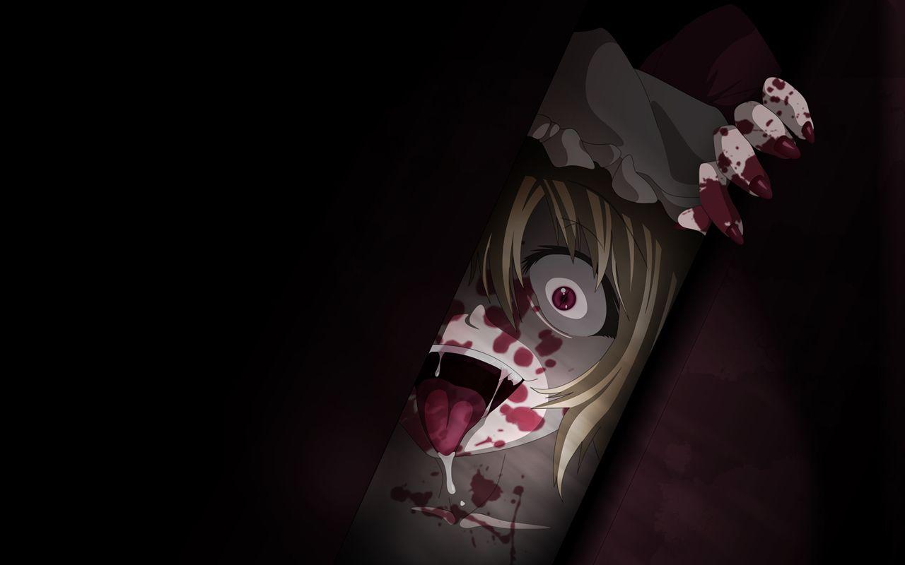 scary anime wallpaper