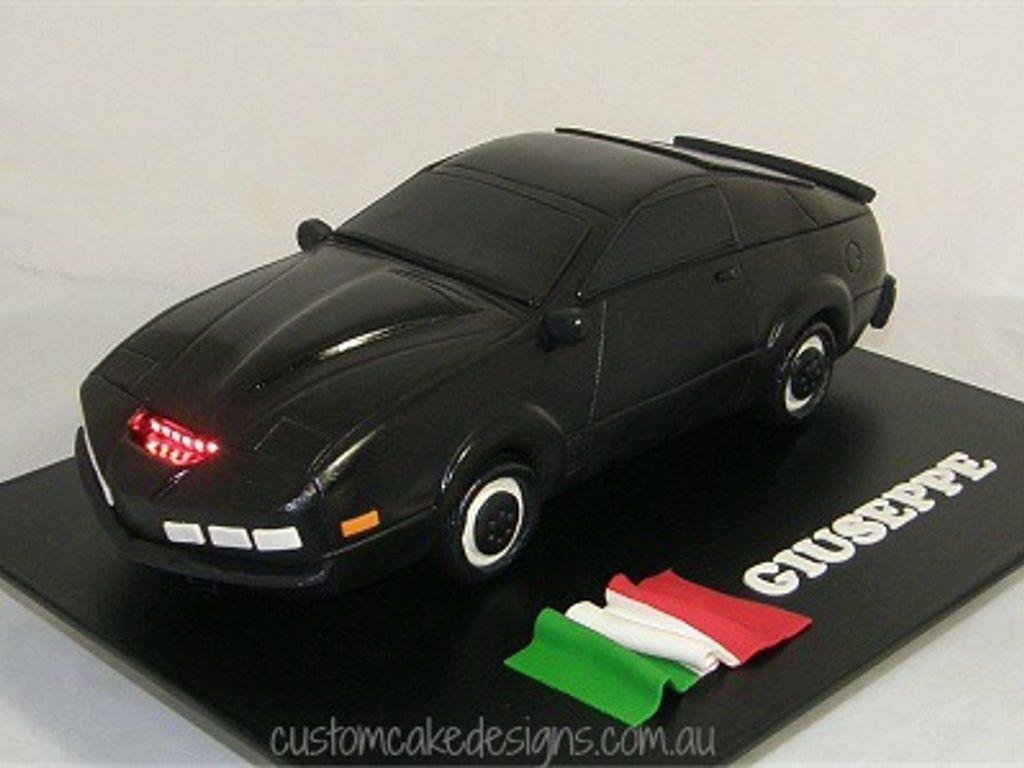 Knight Rider Kitt Car Cake