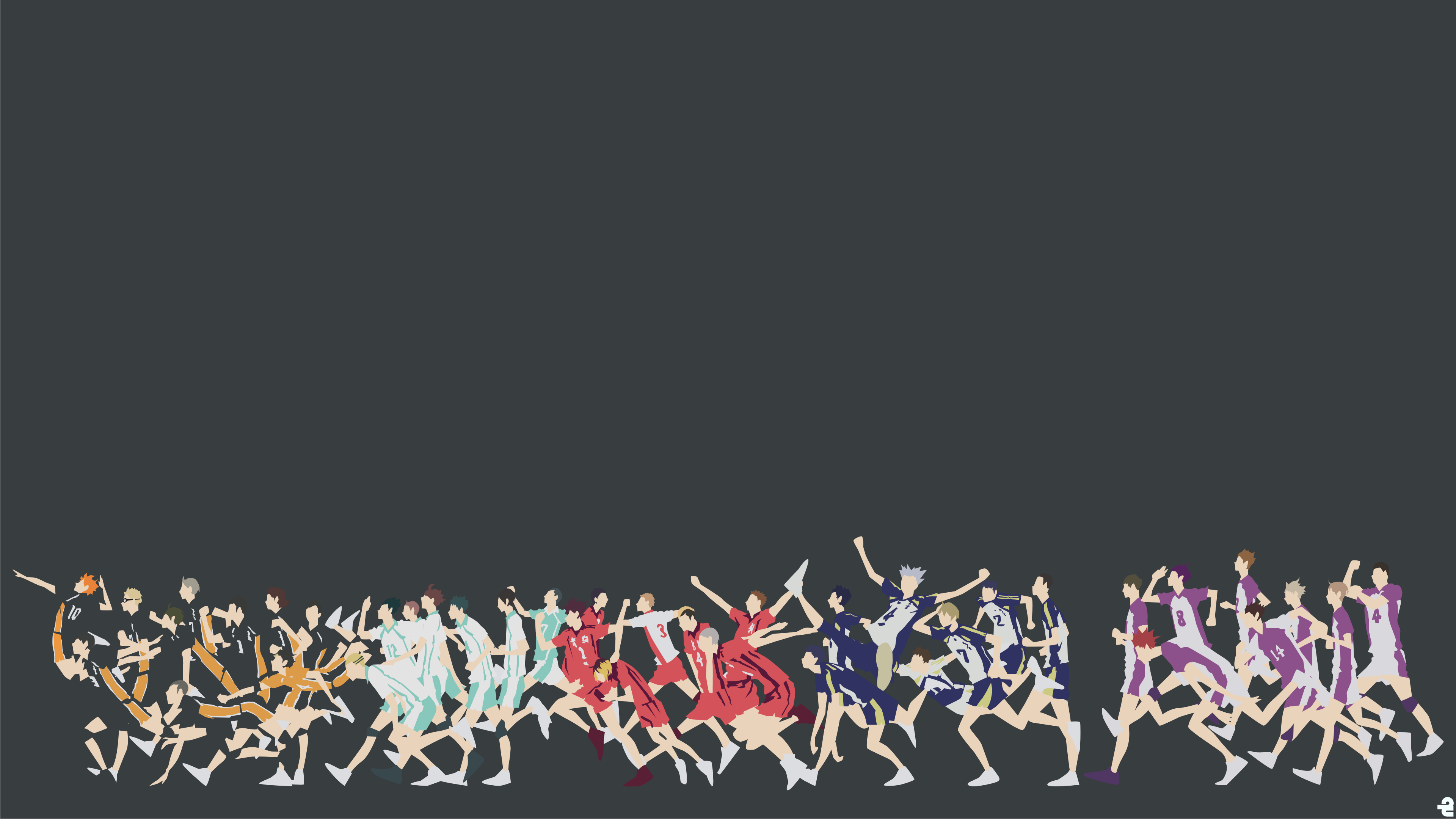 Haikyuu Minimalist Wallpapers Wallpaper Cave