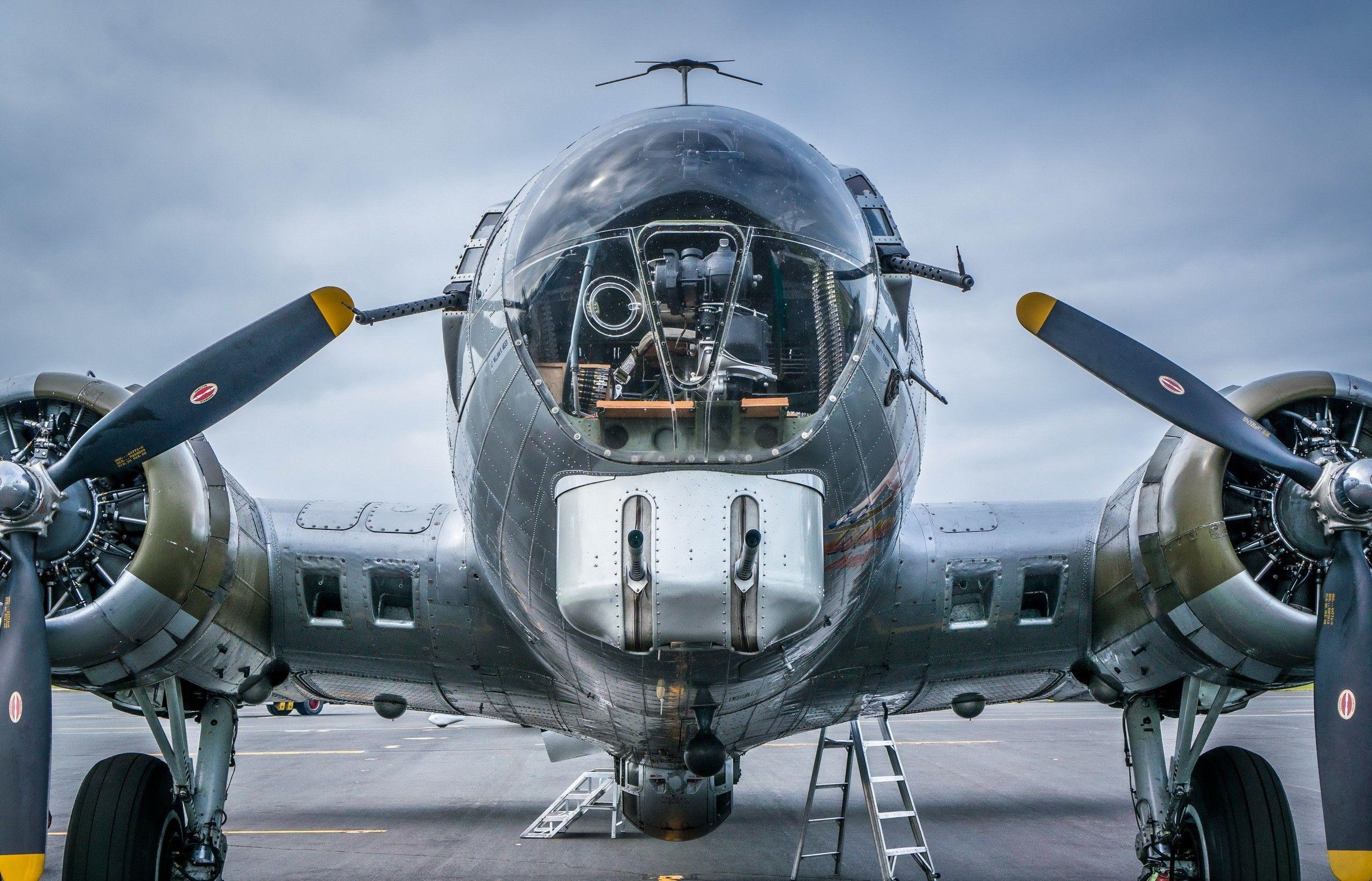 military, Vehicle, Aircraft, Boeing B 17 Flying Fortress