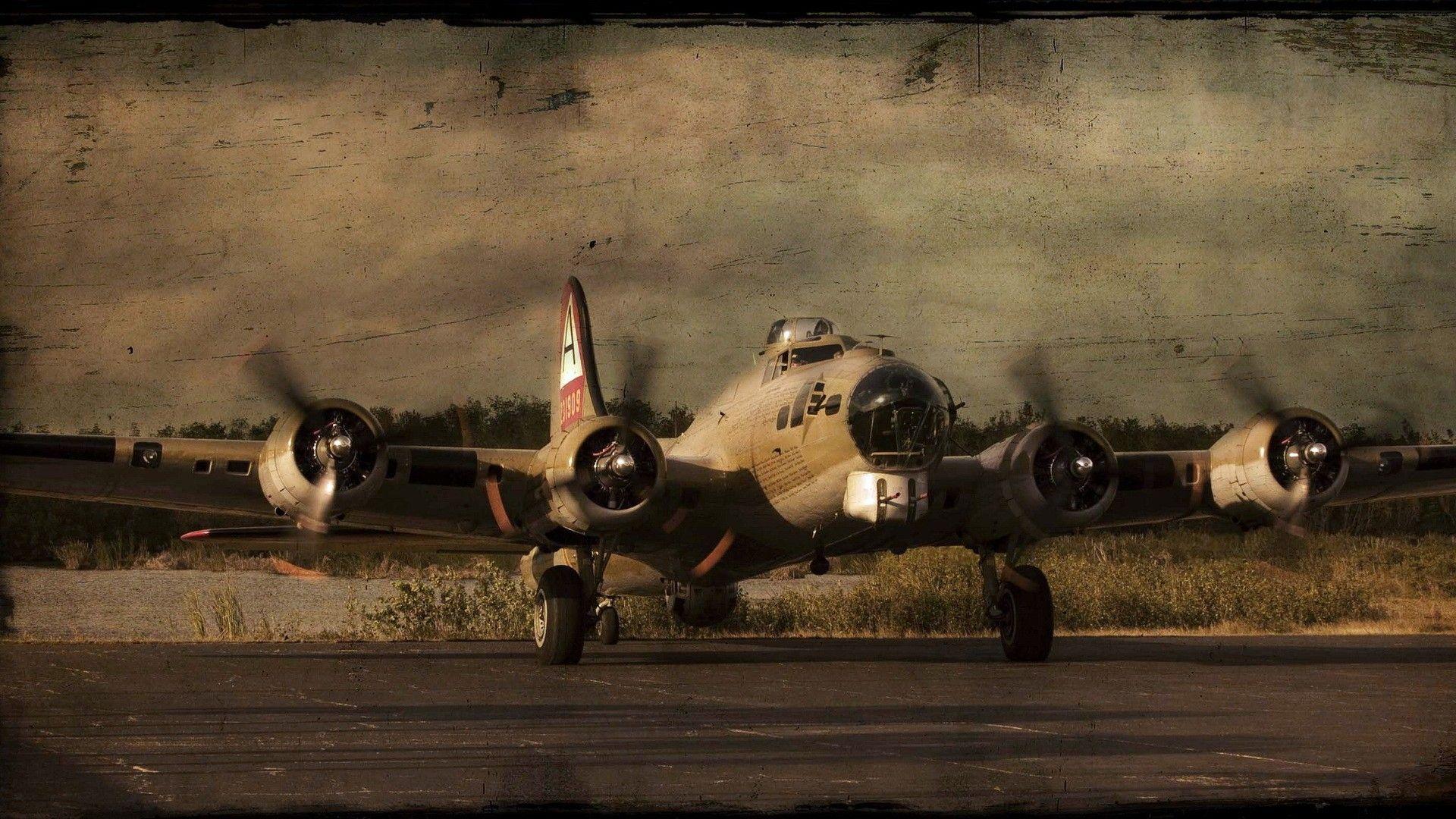 Boeing B 17 Flying Fortress Full HD Wallpaper