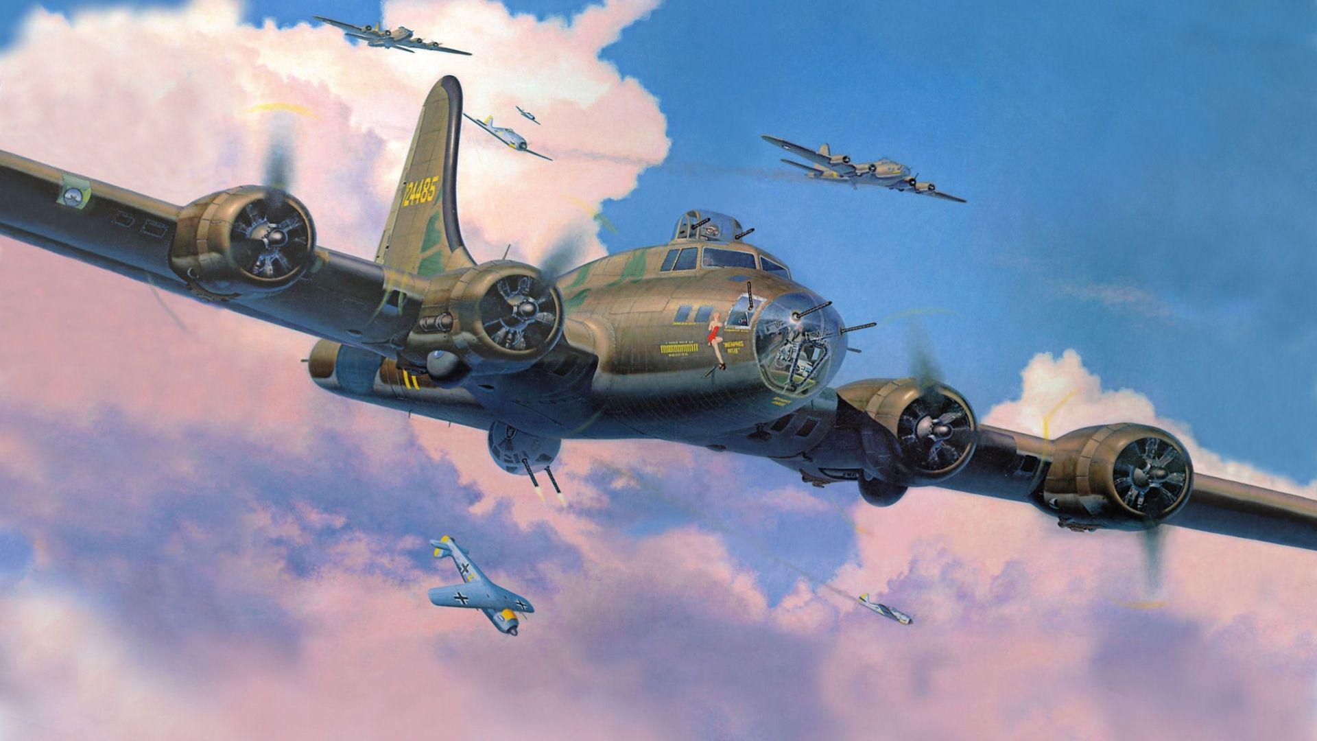 B 17 Flying Fortress Wallpaper
