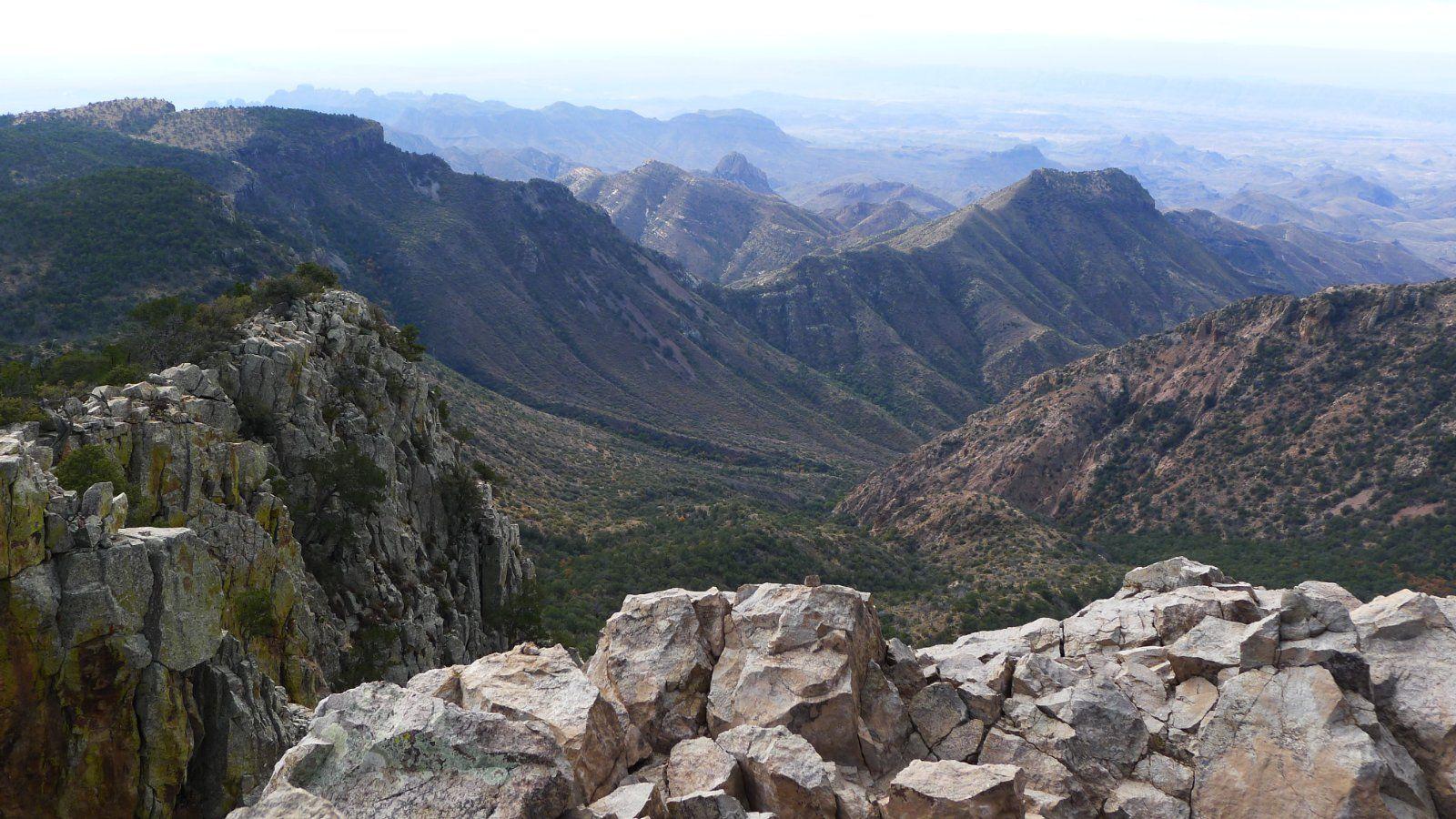 View from Emory Peak, Big Bend National Park