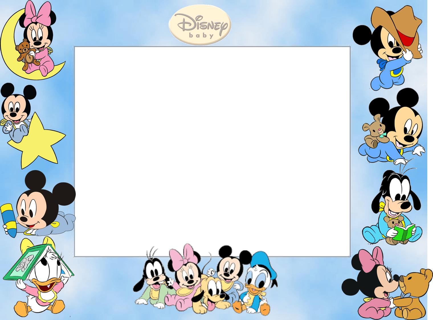 Mickey Mouse Frame Wallpaper High Quality