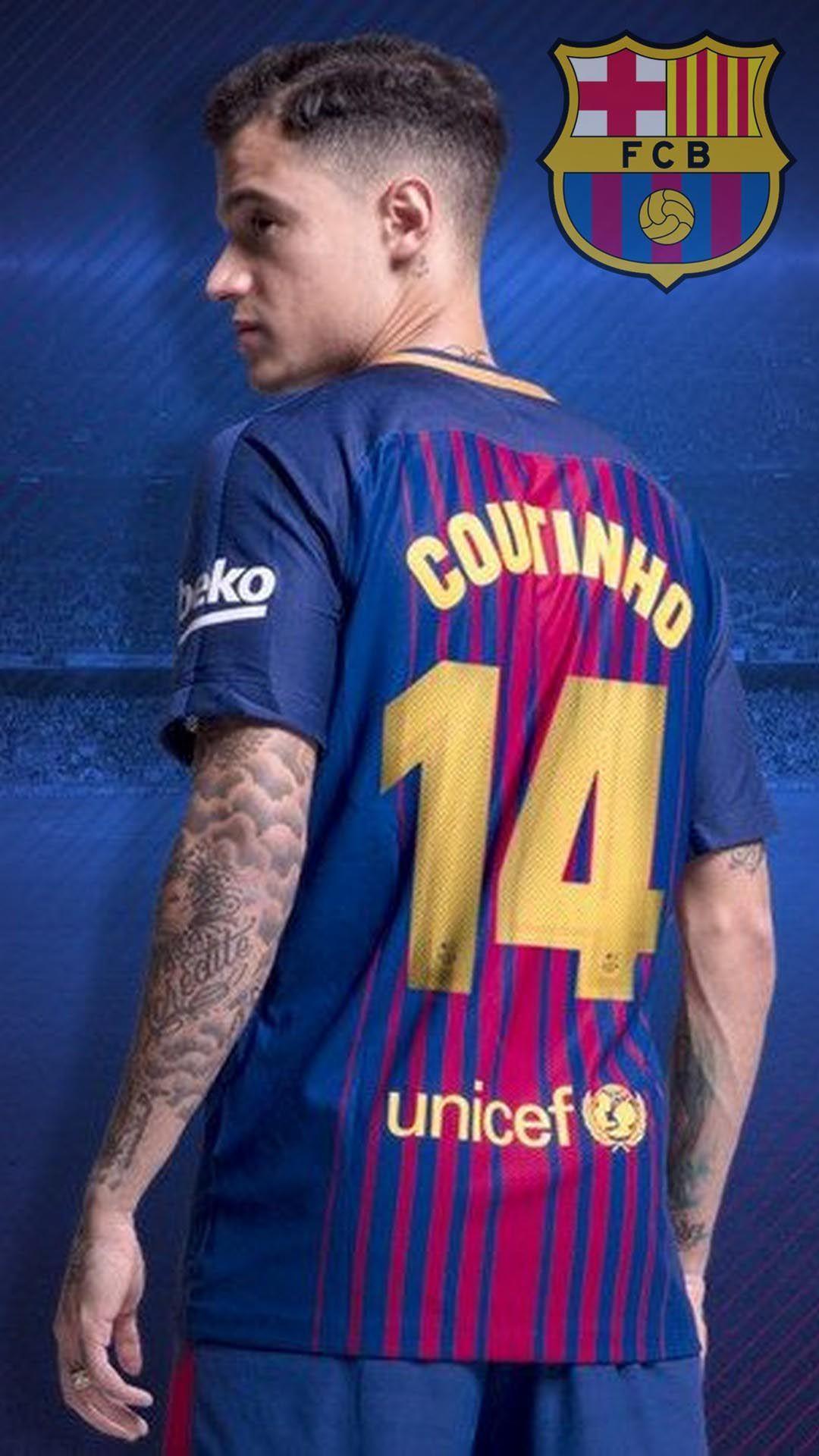 FC Barcelona Coutinho Android Wallpaper