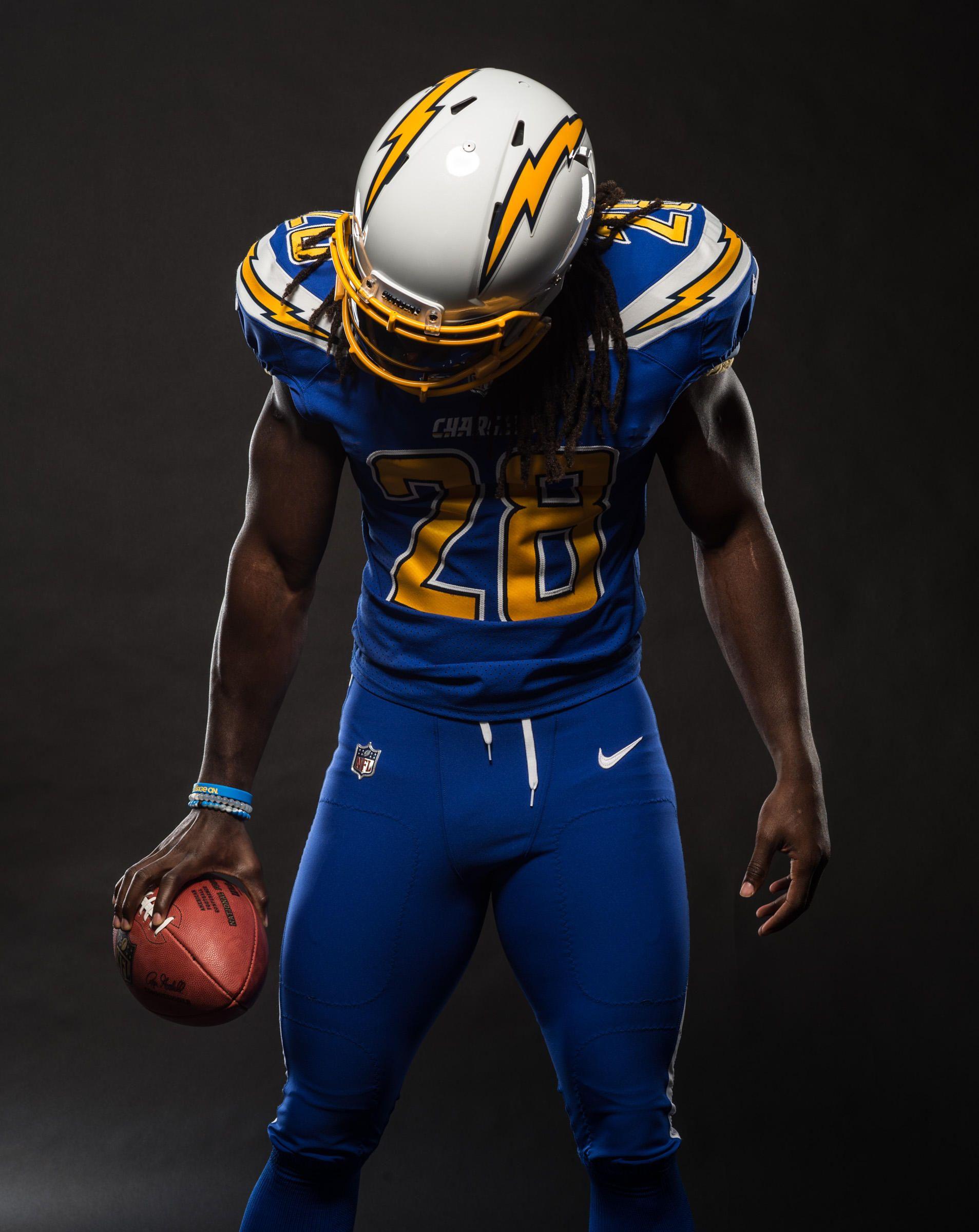 Color Rush Uniforms 2016. San Diego Chargers. San Diego Chargers