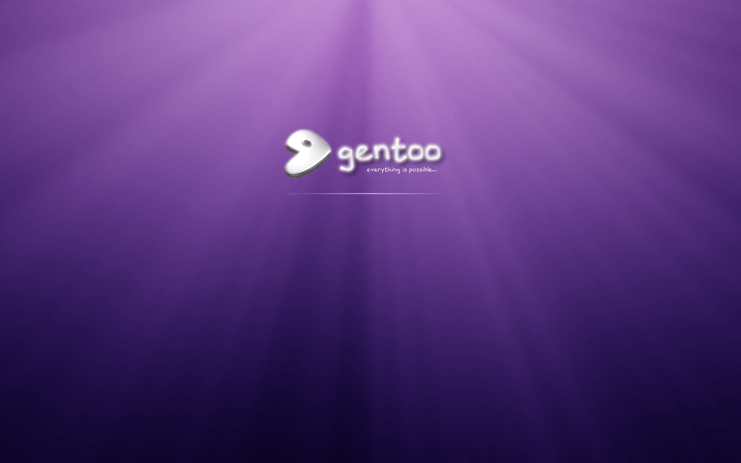 Gentoo logo Everything is possible