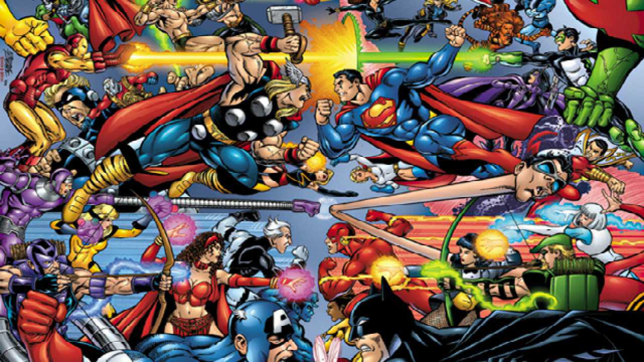 Amalgam Comics Comic Wallpaper