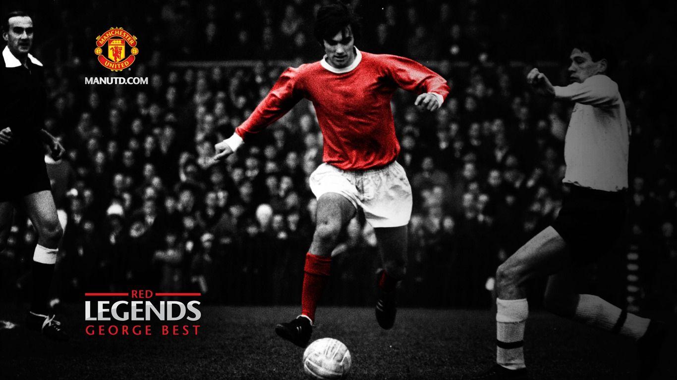 George Best Red Legends Manchester United Wallpaper Preview