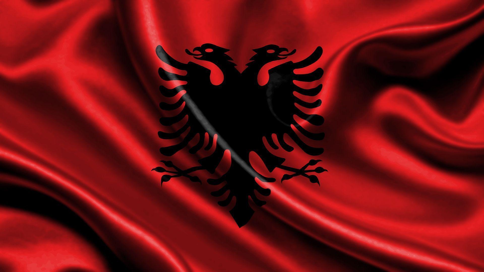 Albanian Flag Wallpaper. Image Wallpaper