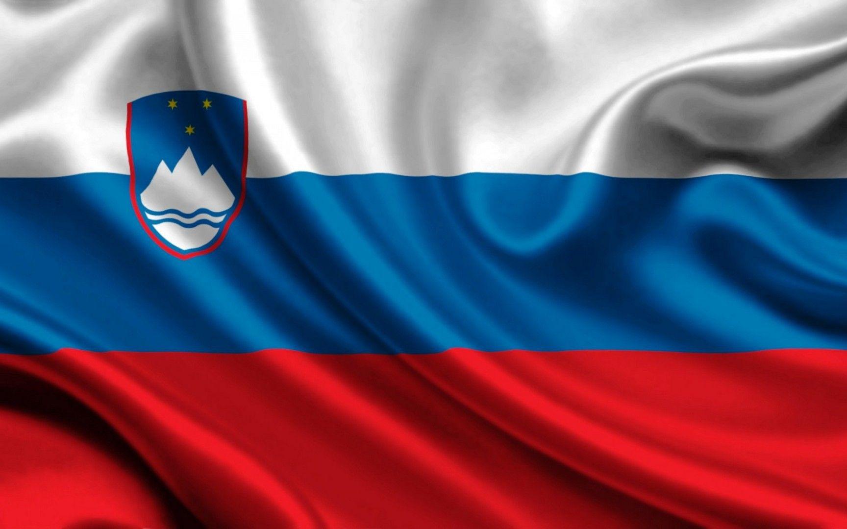 Flag of Slovenia wallpaper
