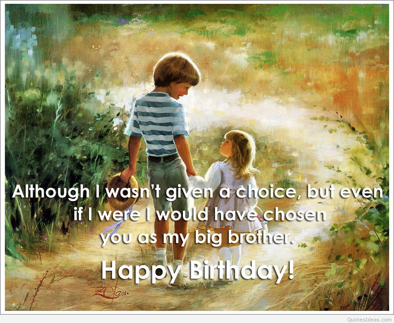Happy birthday my brothers with wallpaper image HD top